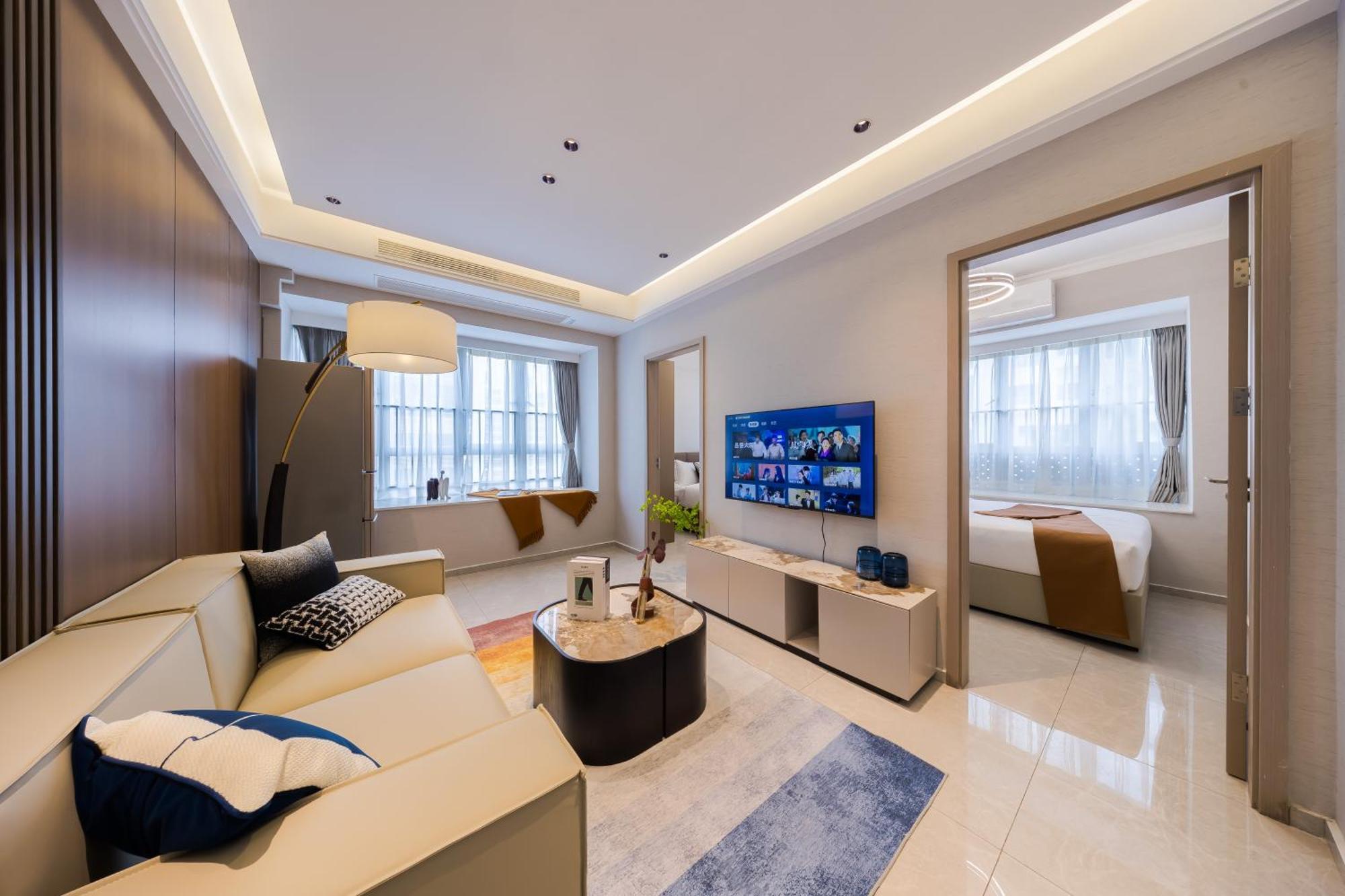 XI Ke Executive Apartment - Shenzhen Futian Exhibition Center Εξωτερικό φωτογραφία
